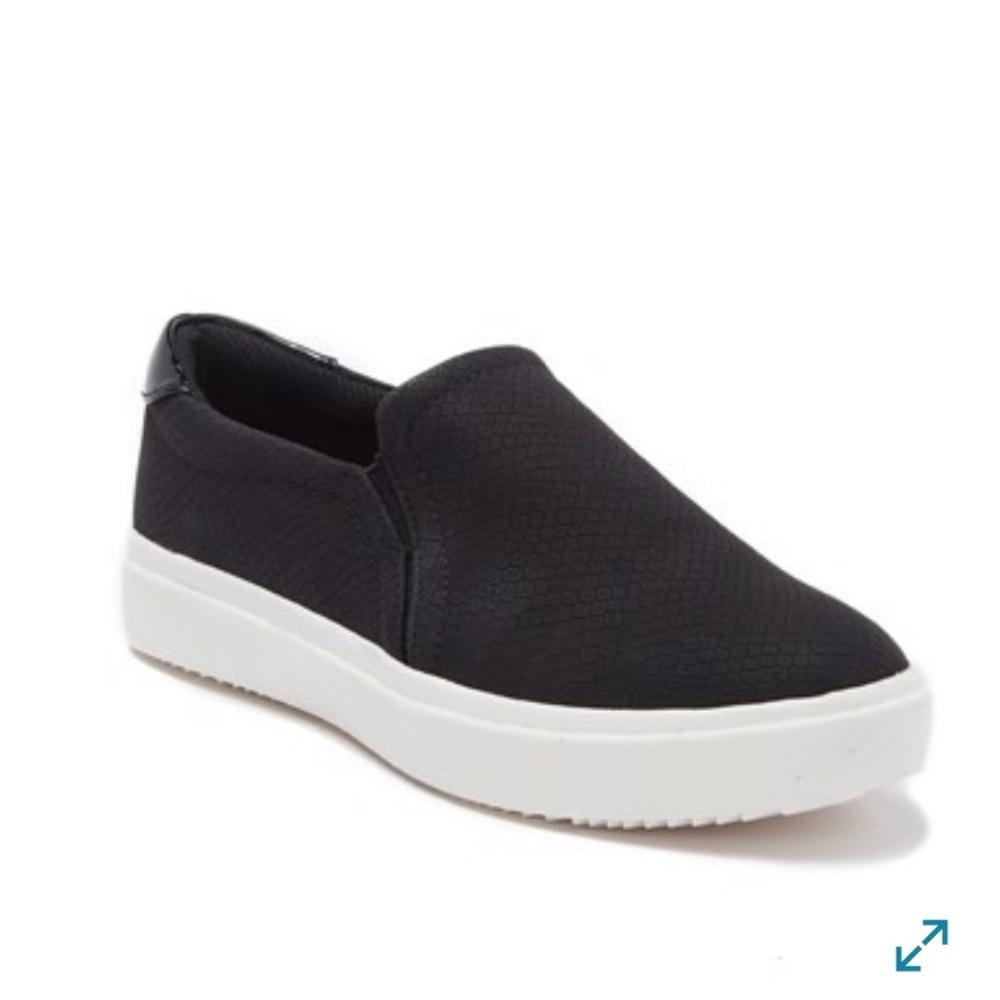 Dr. Scholl's Black Snake Print Slip-On Sneaker 9